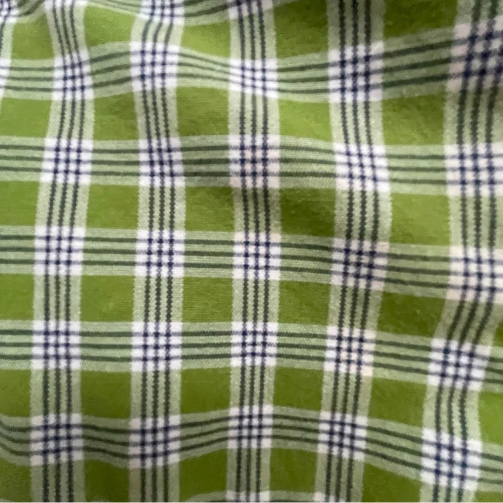 Hang Ten Green and White plaid pleated Skirt - Picture 4 of 5